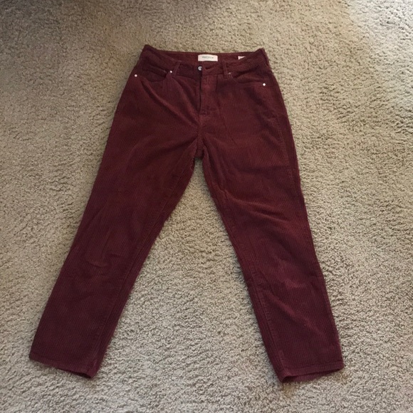 PacSun Pants - Burgundy Corduroy Pants PacSun Pants - Burgundy Corduroy Pants